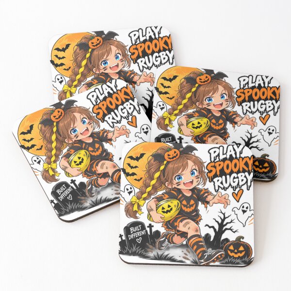 Item preview, Play Spooky Rugby Kenzie Halloween Design designed and sold by Kenzie & Co.