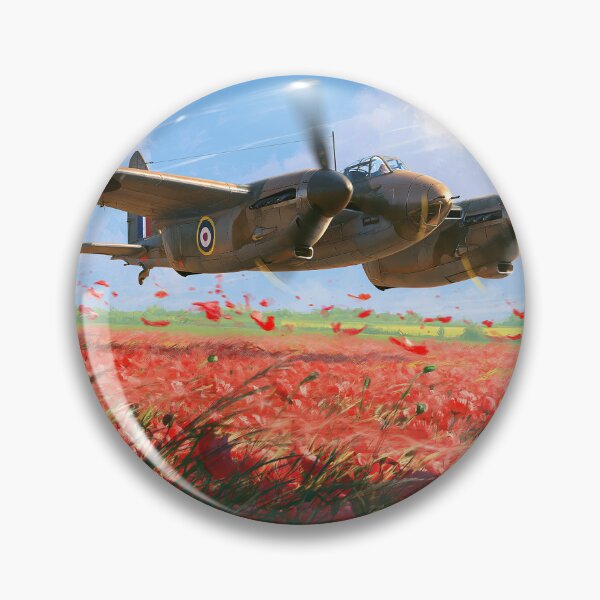 Item preview, De Havilland Mosquito Poppy Field Patrol designed and sold by Skyframe Aviation.