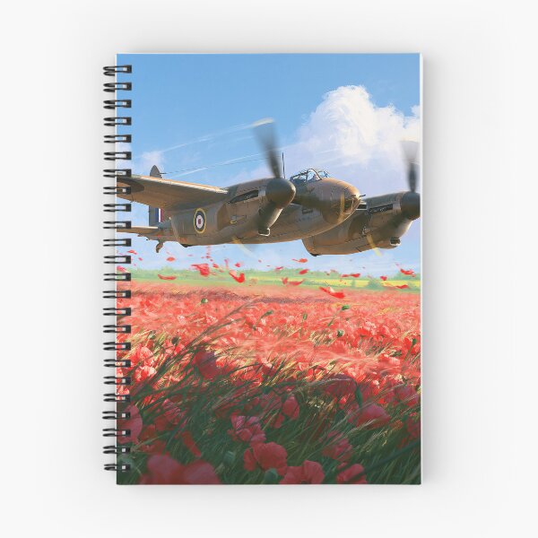 Item preview, De Havilland Mosquito Poppy Field Patrol designed and sold by Skyframe Aviation.