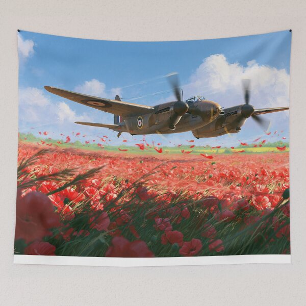Item preview, De Havilland Mosquito Poppy Field Patrol designed and sold by Skyframe Aviation.