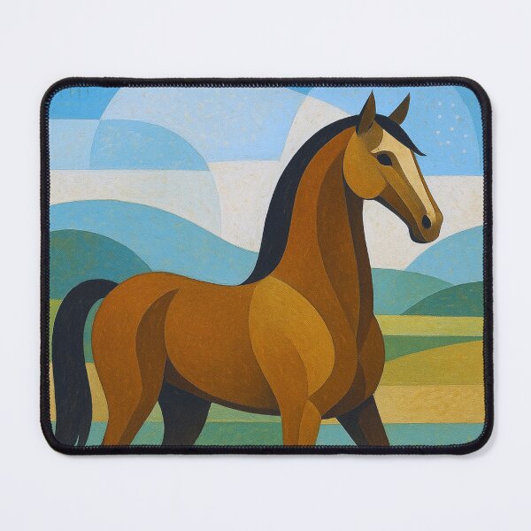 Item preview, Arabian horse - a Geometric illustration. designed and sold by GalleryKauffeld.