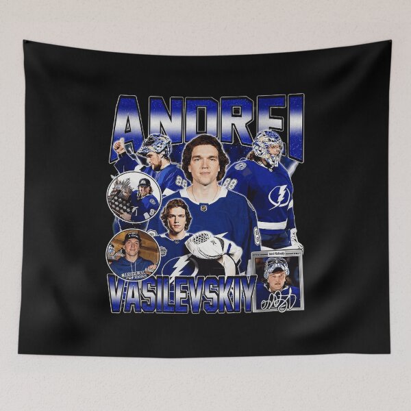 Item preview, Andrei Vasilevskiy Vintage Hockey  designed and sold by TaylorJo632106.