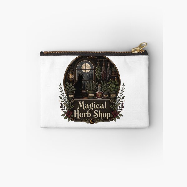 Item preview, Magical Herb Shop The Midnight Shop Window designed and sold by RoyesButler.