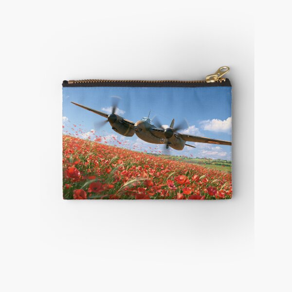 Item preview, Mosquito Low Level Over The Poppies designed and sold by Skyframe Aviation.