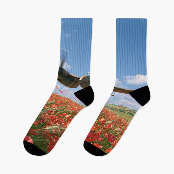Item preview, Mosquito Low Level Over The Poppies designed and sold by Skyframe Aviation.