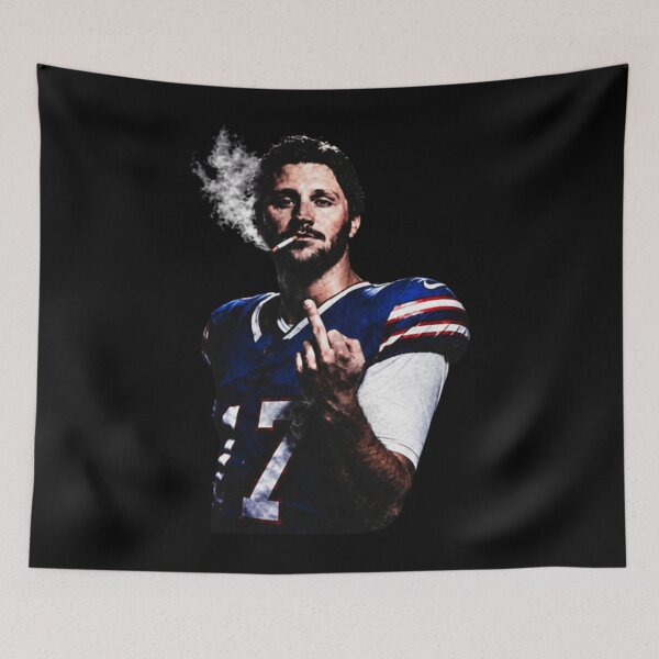 Item preview, Josh-Allen-Middle-Finger designed and sold by UrukawaManko.