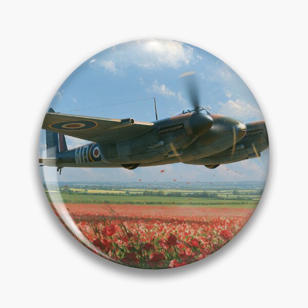 Item preview, RAF Mosquito Poppies And Wings designed and sold by Skyframe Aviation.