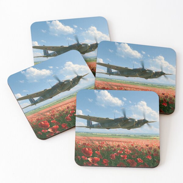 Item preview, RAF Mosquito Poppies And Wings designed and sold by Skyframe Aviation.