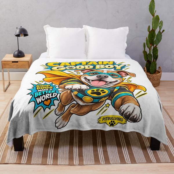 Item preview, Pitbull Superhéroe - Perro Pitbull Heroico designed and sold by PitBullVibes.com.