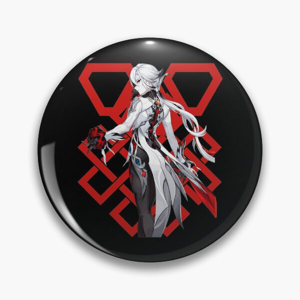 Item preview, Anime Character White Hair Red Geometric Design  designed and sold by HannahPh987962.