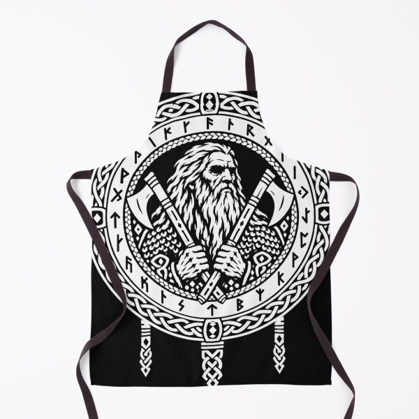 Item preview, The Oath on the Axes - Viking Emblem designed and sold by Skoelgrim.