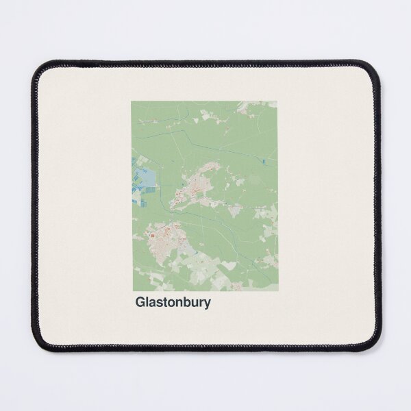Item preview, Glastonbury Minimalistic Map Art designed and sold by MapsNerd.