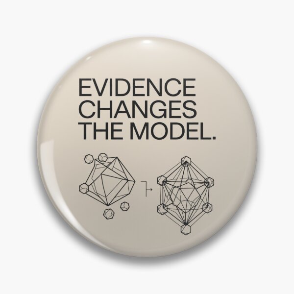 Item preview, Evidence Changes the Model Scientific Research Science Design designed and sold by Amr Darwish Graphic designer.