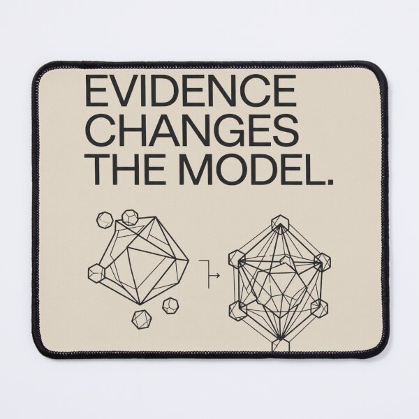 Item preview, Evidence Changes the Model Scientific Research Science Design designed and sold by Amr Darwish Graphic designer.