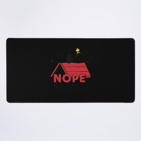 Item preview, Snoopy And Woodstock Nope Not Today Lazy Funny designed and sold by QUIRKY STORE.