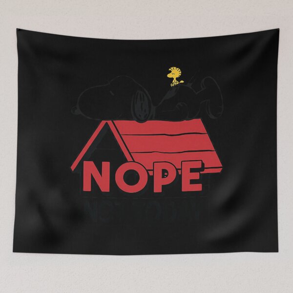 Item preview,  Snoopy And Woodstock Nope Not Today Lazy Funny designed and sold by QUIRKY STORE.