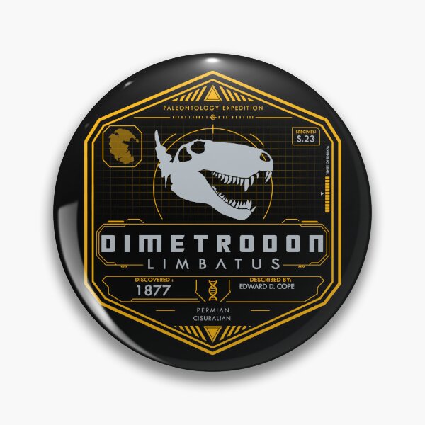 Item preview, Dimetrodon limbatus | Paleontology Expedition | Synapsid Skull & Early Permian Map designed and sold by Grimtech Workshop.