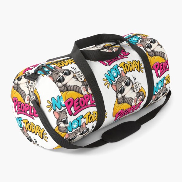 Item preview, Grumpy Cat Not Today People – Funny Anti Social Cat Lover Gift designed and sold by BELEAFCREATIV1.