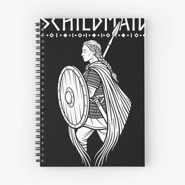 Item preview, Shieldmaiden - Shieldmaiden with Spear designed and sold by Skoelgrim.