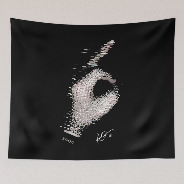 Item preview, Ariana Grande AG OK Hand Sparkle Signature designed and sold by HannahPh987962.