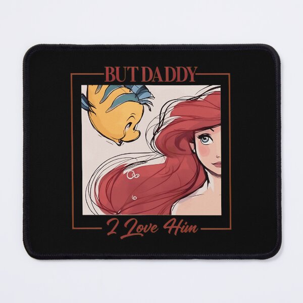 Item preview, Ariel & Flounder 'But Daddy I Love Him' designed and sold by StevenTa601095.