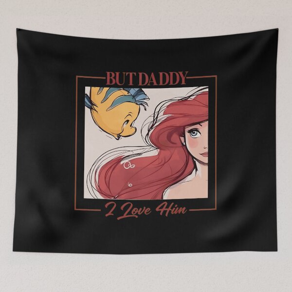 Item preview, Ariel & Flounder 'But Daddy I Love Him'  designed and sold by StevenTa601095.