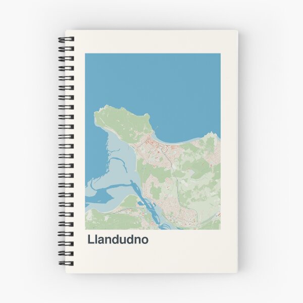 Item preview, Llandudno Minimalistic Map Art designed and sold by MapsNerd.