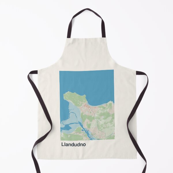 Item preview, Llandudno Minimalistic Map Art designed and sold by MapsNerd.