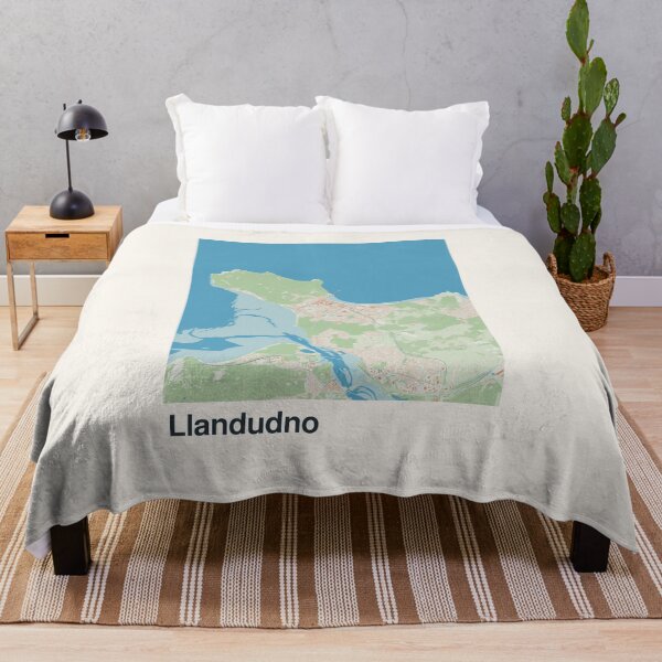 Item preview, Llandudno Minimalistic Map Art designed and sold by MapsNerd.