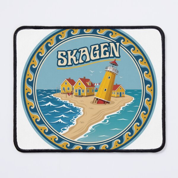 Item preview, Skagen Lighthouse Denmark Sticker designed and sold by Imaginarium of Chaos falcon88 .