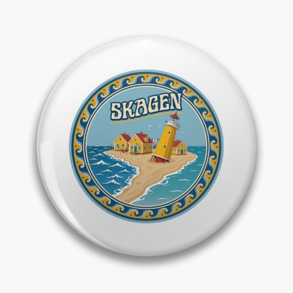Item preview, Skagen Lighthouse Denmark Sticker designed and sold by Imaginarium of Chaos falcon88 .