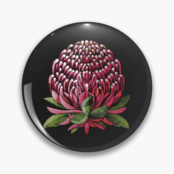 Item preview, Waratah Australian Native Botanical Flower designed and sold by Karin Taylor.