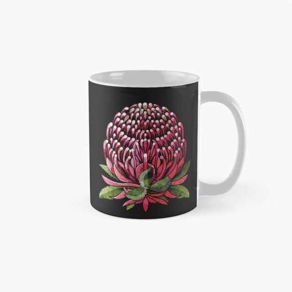 Item preview, Waratah Australian Native Botanical Flower designed and sold by Karin Taylor.