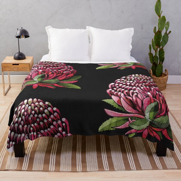 Item preview, Waratah Australian Native Botanical Flower designed and sold by Karin Taylor.