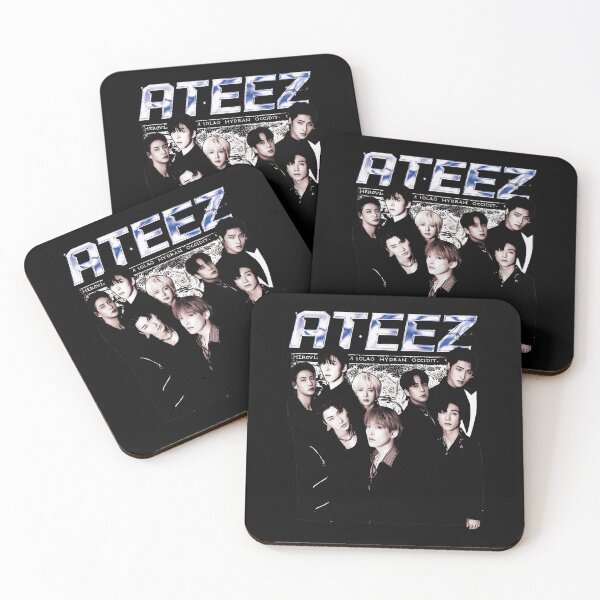 Item preview, ATEEZ Vintage Retro K-pop Group  designed and sold by AliciaGu867850.