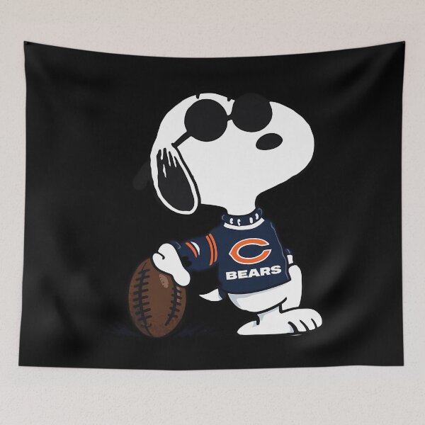 Item preview, Joe Cool Snoopy Chicago Bears designed and sold by QUIRKY STORE.