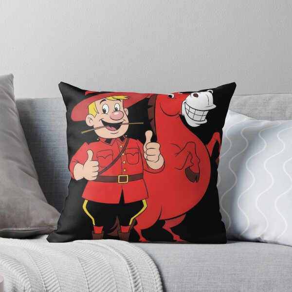 Item preview, Classic Mountie Hero & Horse Cartoon Duo Tee #3287 designed and sold by shawn-muse.