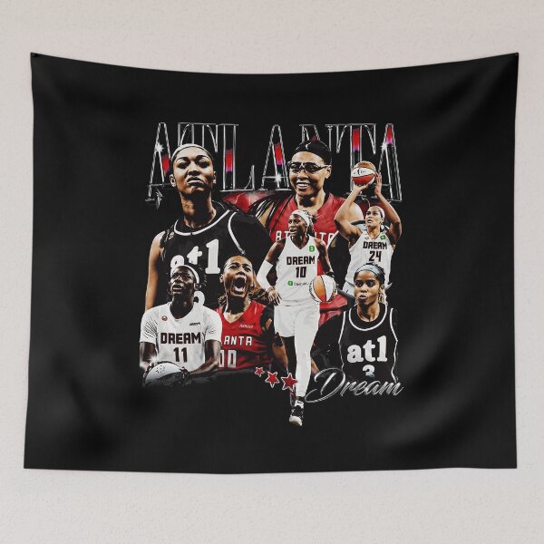 Item preview, Atlanta Dream WNBA Vintage Basketball Retro  designed and sold by StevenTa601095.