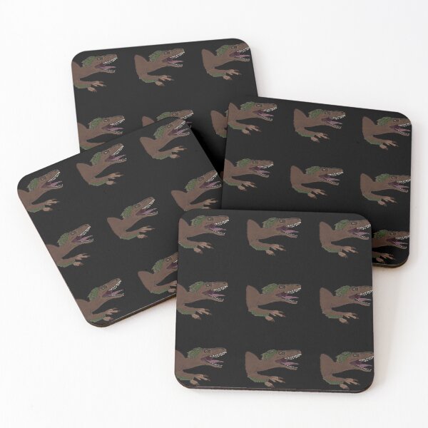 Item preview, Deinonychus Dinosaur - Hand-Drawn Raptor Illustration designed and sold by Wyverntales.