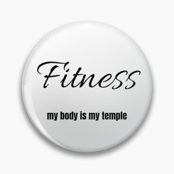 Item preview, Fitness , my body is my temple designed and sold by Beehnah.
