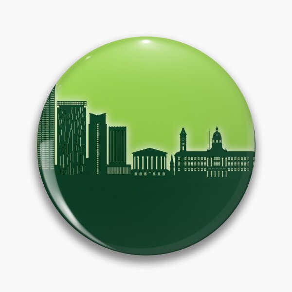 Artikelvorschau, Skyline von Birmingham, England entworfen und verkauft von ArtPrints.