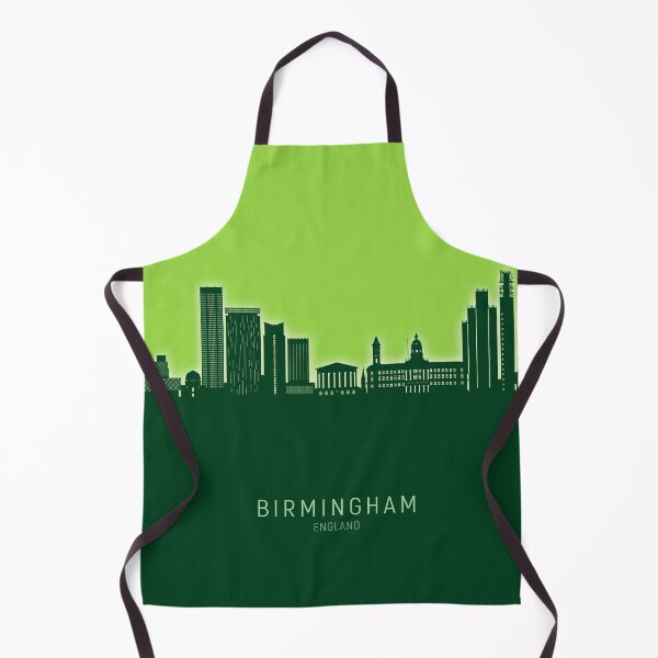 Aperçu de l'œuvre Panorama de Birmingham, Angleterre créée et vendue par ArtPrints.