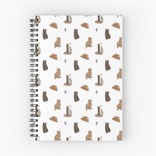 Item preview, Cute Flat Vector Minimal Cats White Pattern designed and sold by svitlaarty.