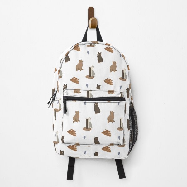 Item preview, Cute Flat Vector Minimal Cats White Pattern designed and sold by svitlaarty.