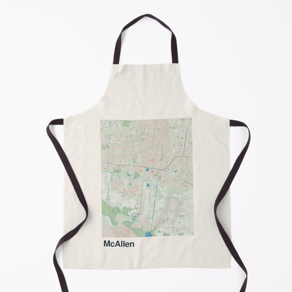Item preview, McAllen Minimalistic Map Art designed and sold by MapsNerd.