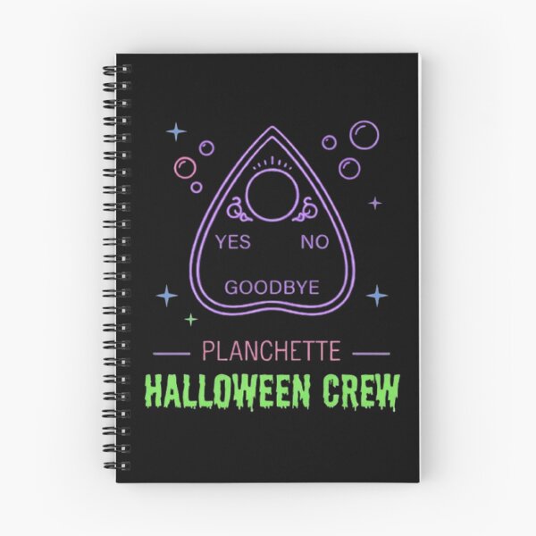 Item preview, Planchette Halloween Crew Neon Spooky Vintage Ouija Cute Magic designed and sold by PetalsPaws.