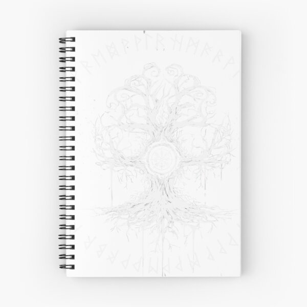 Item preview, Yggdrasil and the Vegvisir - World Tree designed and sold by Skoelgrim.