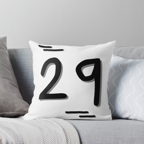 Artikelvorschau, Nummer 29 – Fettgedrucktes, schwarzes, künstlerisches Zifferndesign entworfen und verkauft von Dyche Studio.