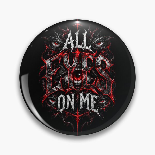 Item preview, All Eyes On Me Gothic Red Eyes Dark Aesthetic designed and sold by VNDL Gear.