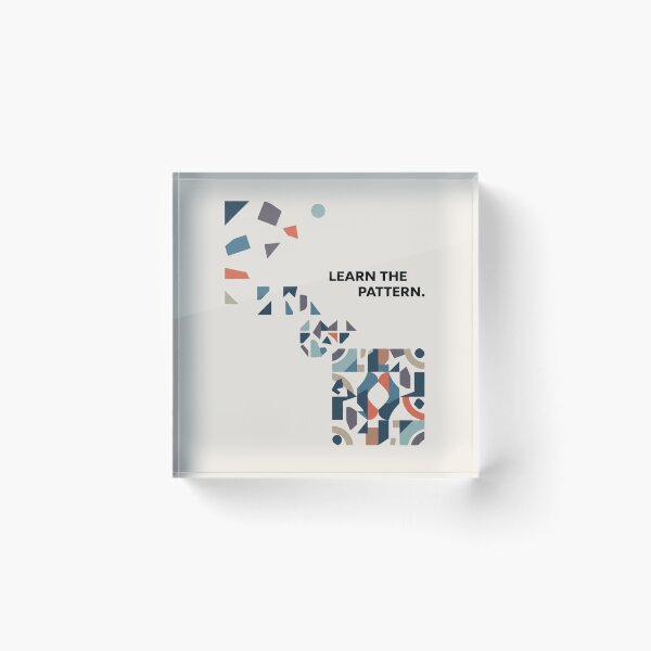 Artikelvorschau, Lerne das Muster: Maschinelles Lernen, Künstliche Intelligenz, Design entworfen und verkauft von Amr Darwish Graphic designer.